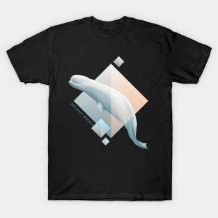 Beluga Whale - Beautifully Styled Oceanic Mammal T-Shirt